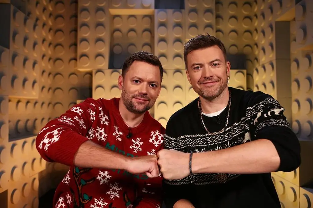 Wojciech Baczyński z Piotrem Baczyńskim w "LEGO Masters"