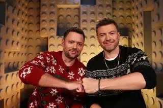 Wojciech Baczyński z Piotrem Baczyńskim w "LEGO Masters"