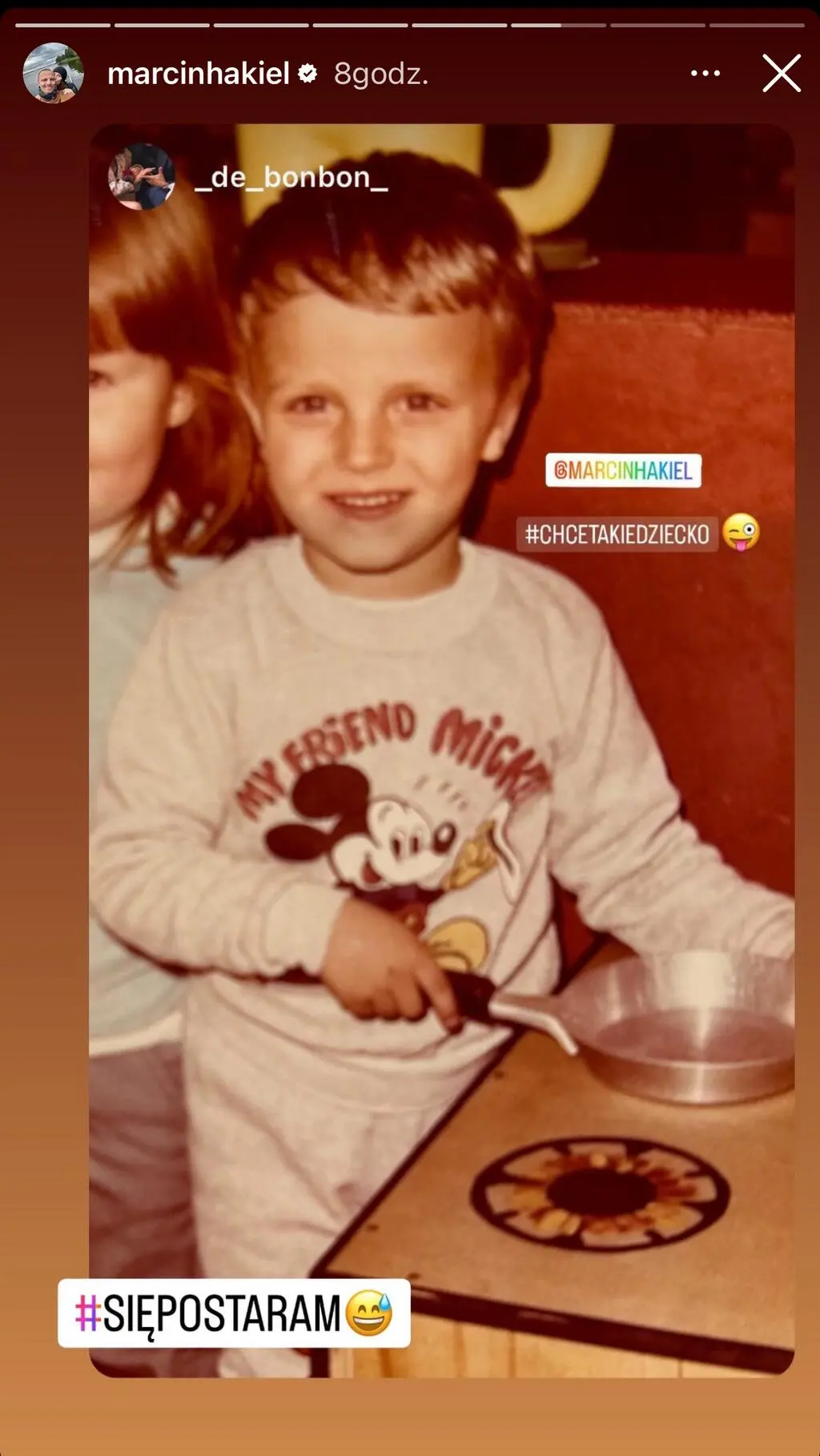 Marcin Hakiel planuje powiększenie rodziny?