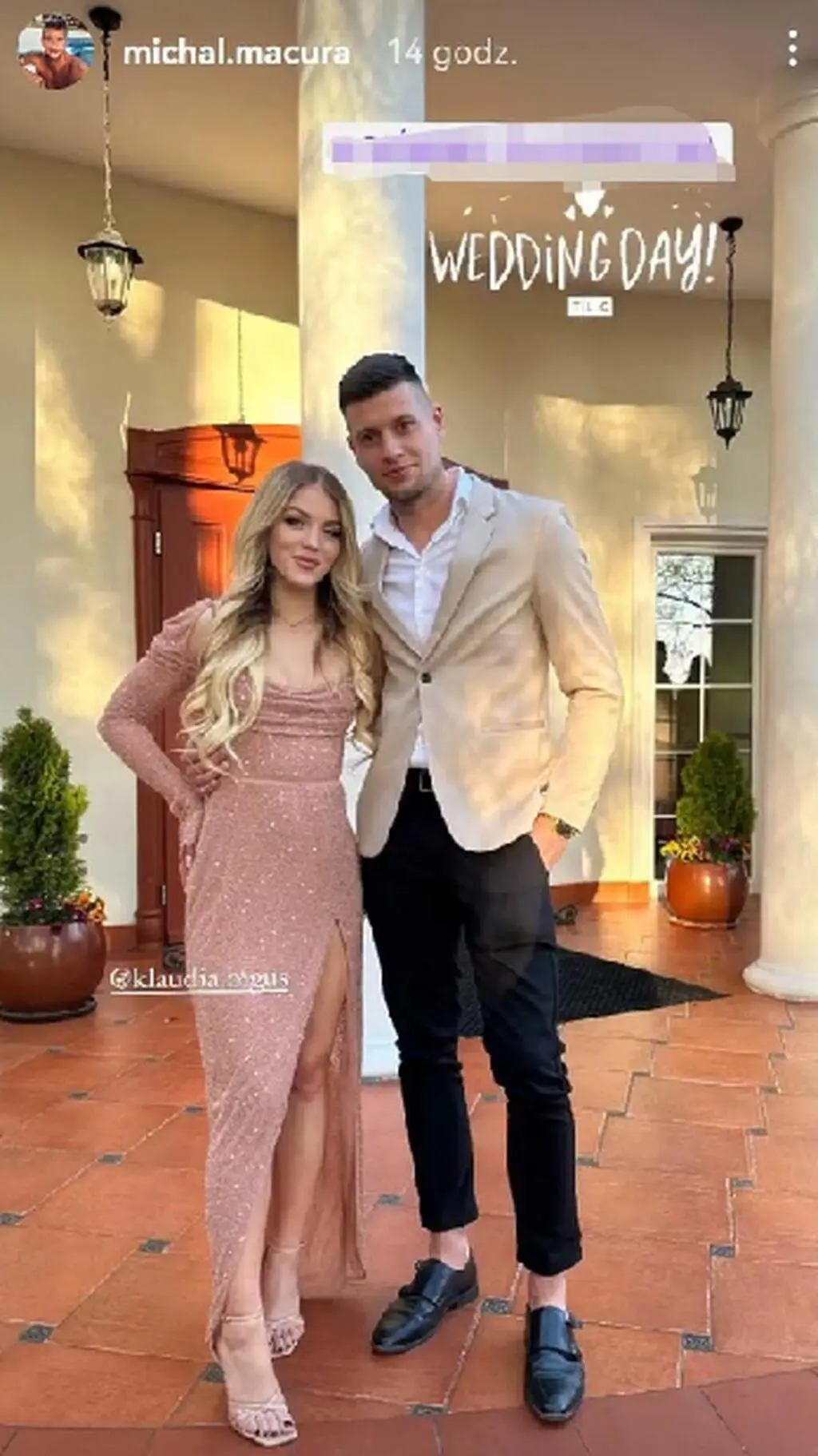 Michał i Klaudia z "HP" poszli razem na wesele