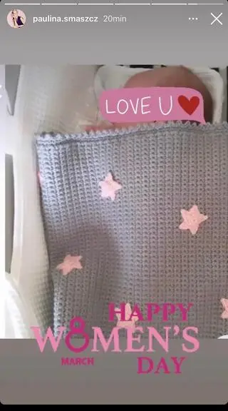 Paulina Smaszcz została babcią