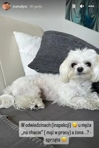 Izabela Małysz odwiedziła męża 