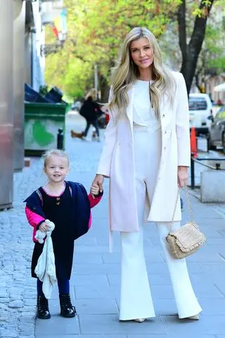 Joanna Krupa z córką Ashą