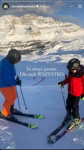 Sonia Bohosiewicz o synach