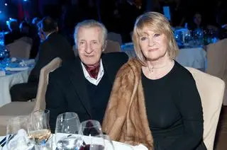 Andrzej Kopiczyński z żoną Moniką