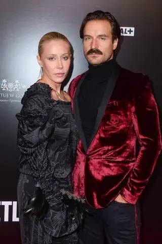 Katarzyna Warnke i Piotr Stramowski