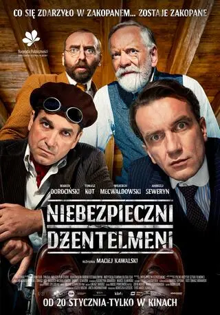 "Niebezpieczni Dżentelmeni" – plakat