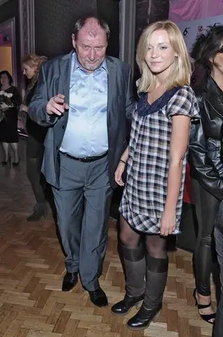 Andrzej Grabowski z córką Katarzyną