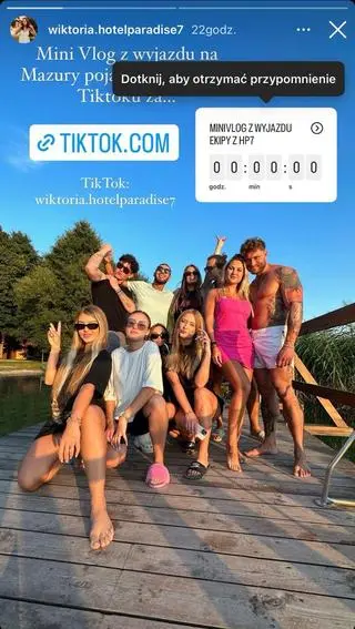 "Hotel Paradise". Uczestnicy