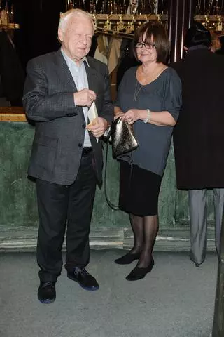 Marian Opania z żoną Anną - 2014 rok
