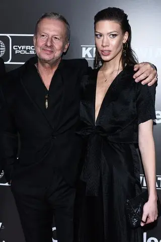 Bogusław Linda z córką