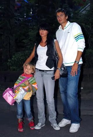 Oliwia Bieniuk z rodzicami