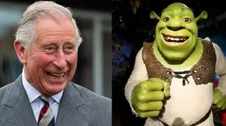 Karol III pojawił się w "Shreku". Mogliście to przegapić. W bajce jest wdowcem na wydaniu