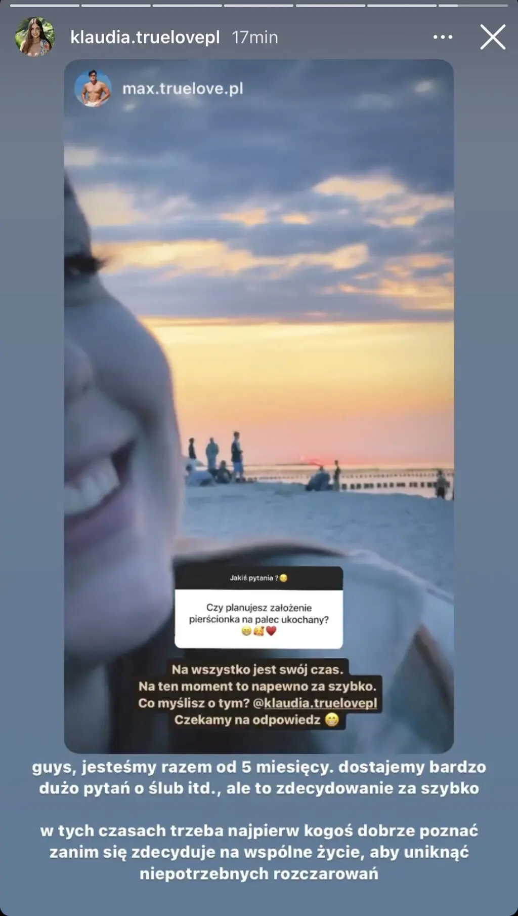 "True Love". Klaudia i Maksym planują zaręczyny?
