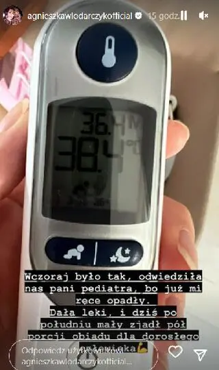 Agnieszka Włodarczyk o zdrowiu dziecka