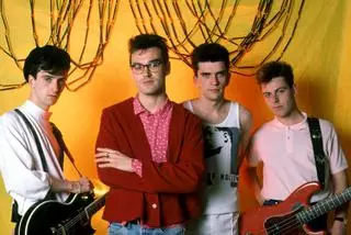 Zespół The Smiths: Johnny Marr, Morrissey, Mike Joyce, Andy Rourke