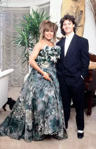 Tina Turner z mężem Erwinem Bachem