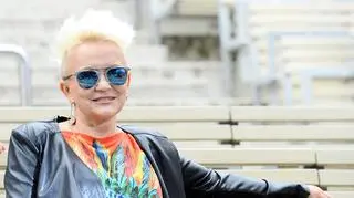 Małgorzata Ostrowska w żałobie