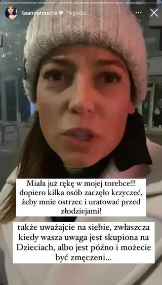 Anna Mucha o złodziejach