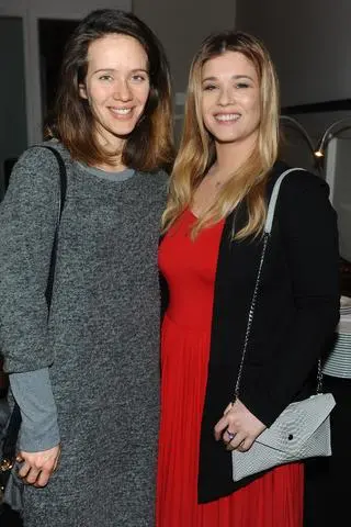 Maria Konarowska z siostrą Hanną Konarowską