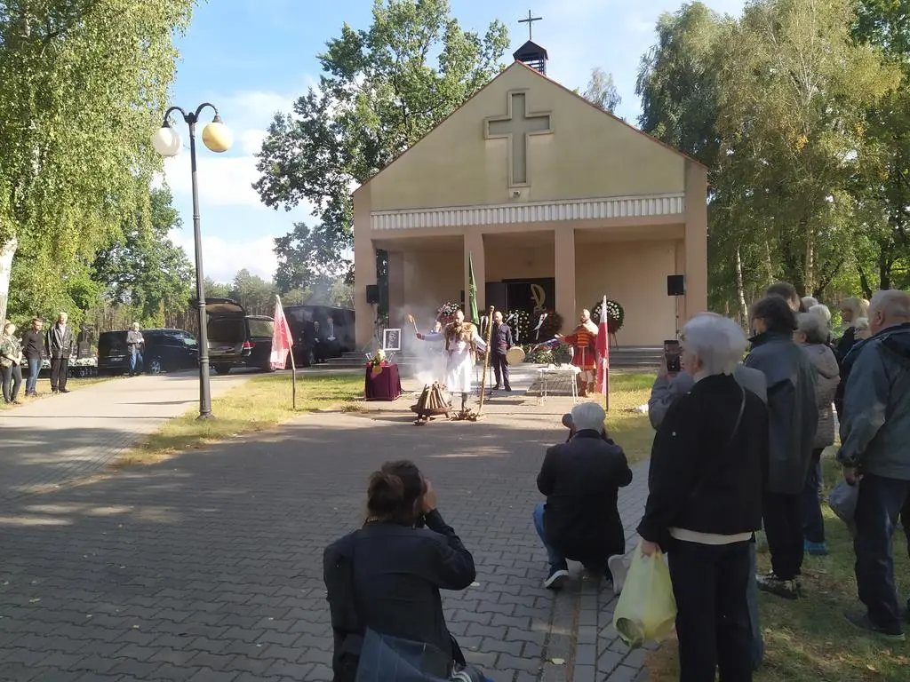 Słowiański pogrzeb Kazimierza Mazura