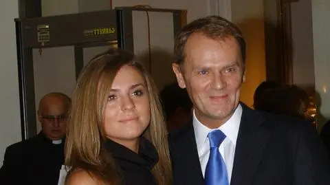 Kasia Tusk z tatą Donaldem Tuskiem