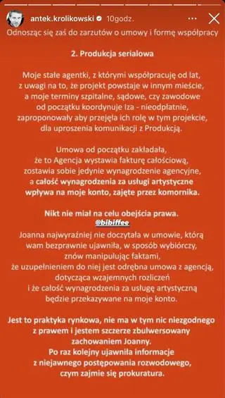 Oświadczenie Antoniego Królikowskiego cz. 9