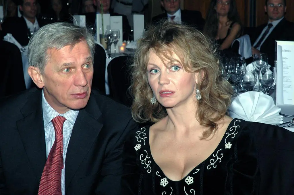 Beata Ścibakówna i Jan Englert 
