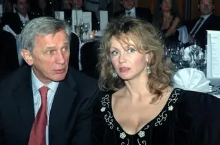 Beata Ścibakówna i Jan Englert 