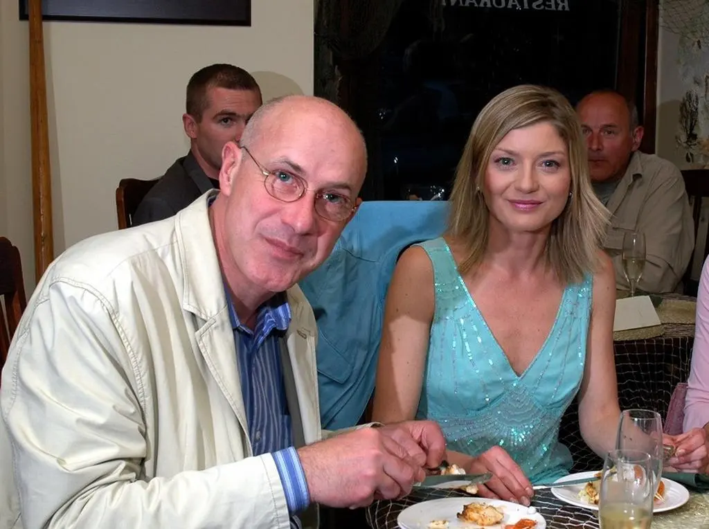 Edyta Olszówka i Piotr Machalica. Otwarcie restauracji Tadeusza Drozdy