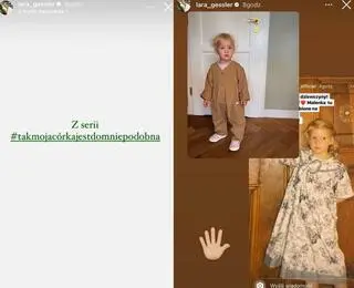 Lara Gessler udowodniła, że córka jest do niej podobna