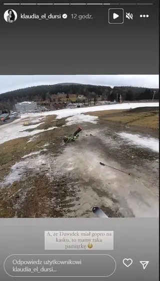 Syn Klaudii El Dursi miał wypadek