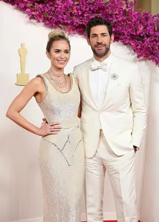 Oscary 2024. Emily Blunt i John Krasinski
