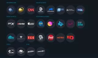 Lista kanałów TV dostępnych na Playerze