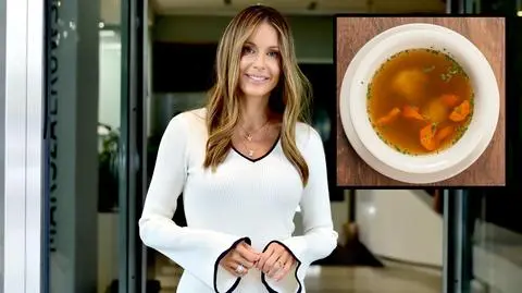 Małgorzata Rozenek-Majdan zdradziła swój przepis na rosół bez mięsa