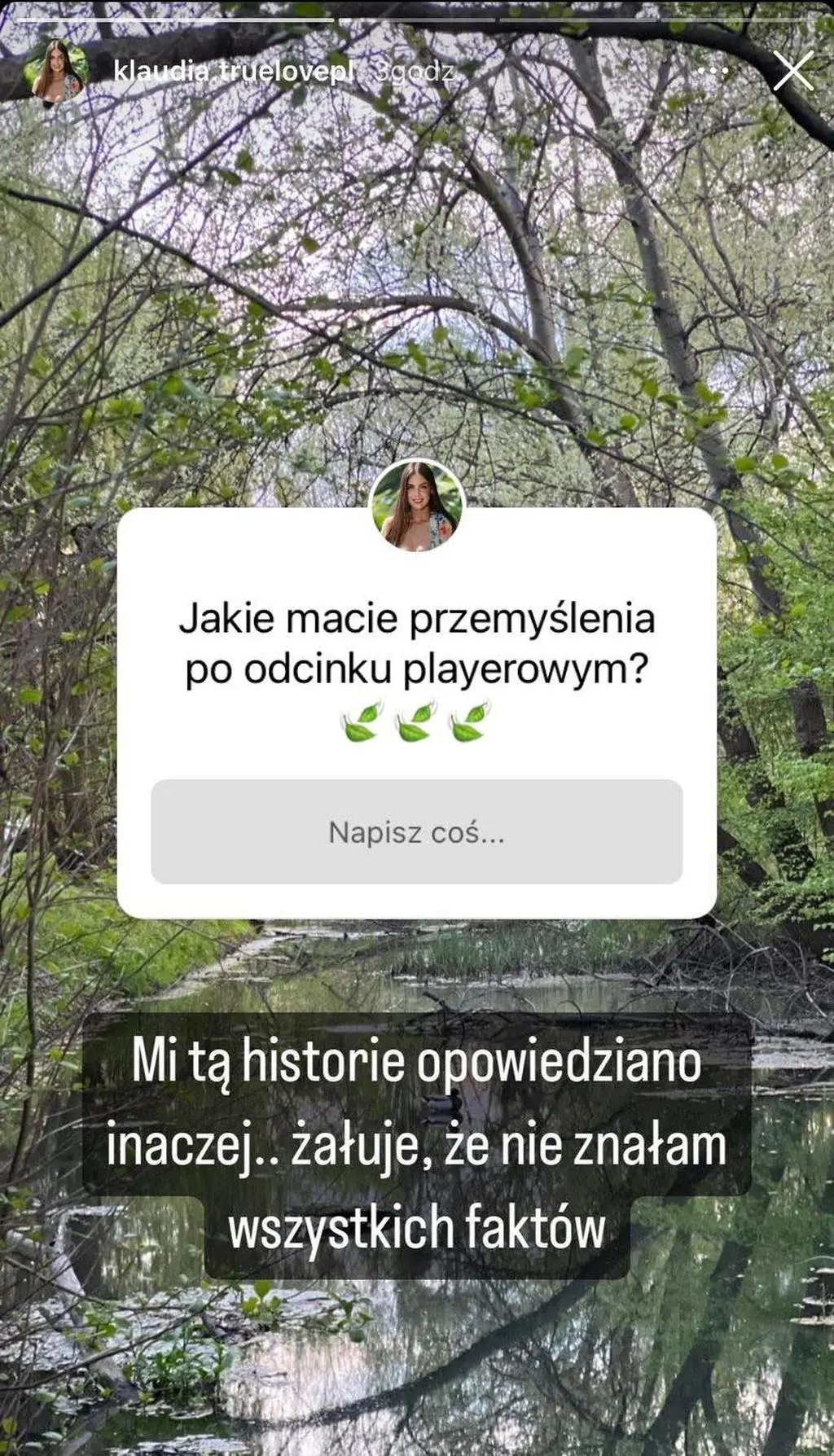 "True Love". Klaudia o zachowaniu Maksyma
