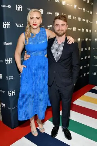 Daniel Radcliffe z partnerką Erin Darke