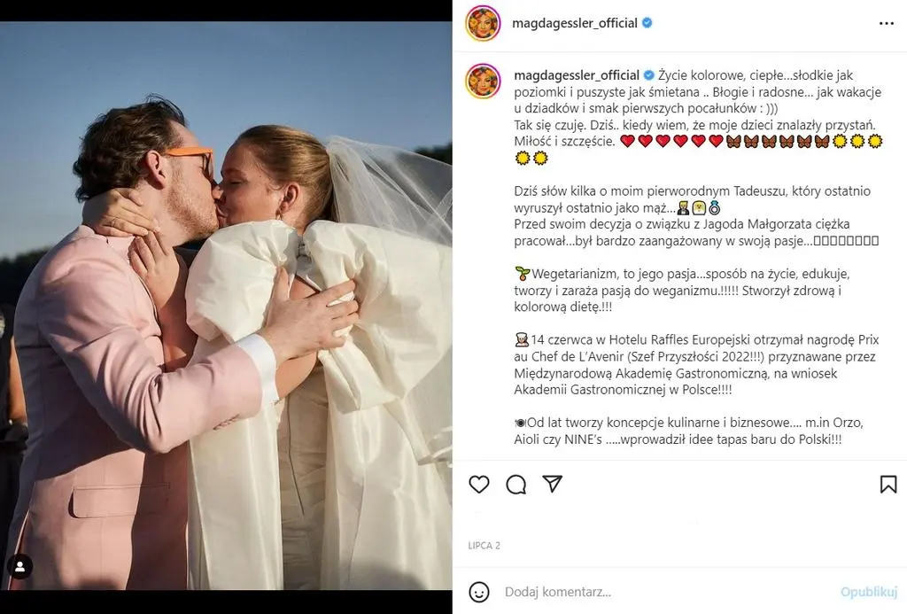 Ślub Małgorzaty Downar i Tadeusza Müllera