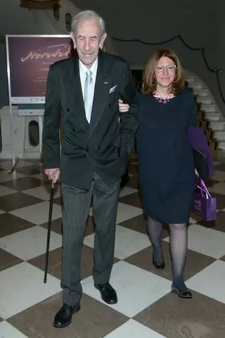 Jan Kobuszewski z córką Maryną
