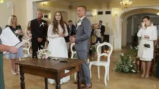 Patrycja i Adam już po ślubie. Jak na siebie zareagowali?