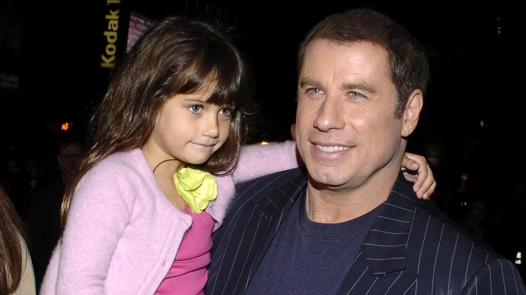 John Travolta z córką Ellą Bleu