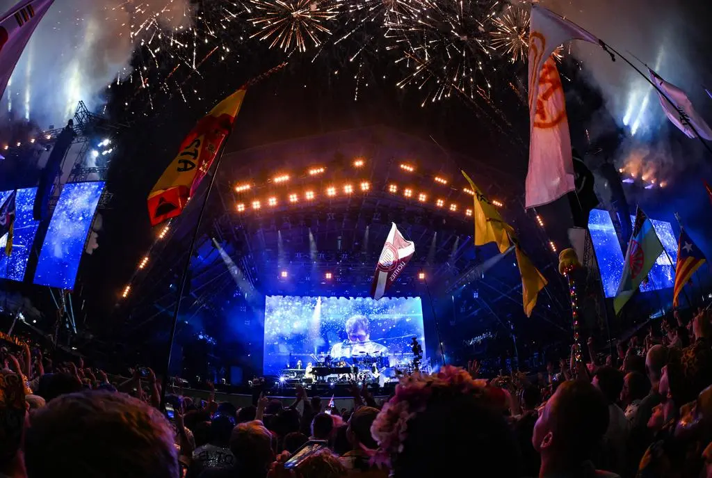 Koncert Eltona Johna na Glastonbury
