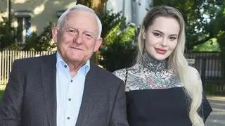 Leszek Miller i Monika Miller