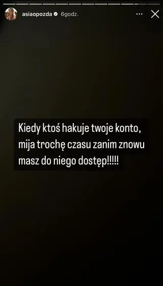 6. Joanna Opozda komentuje wyciek nagrania