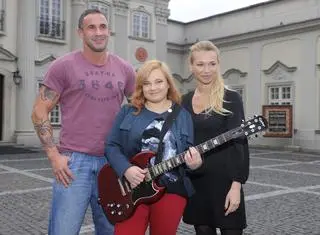 Ewa Pacuła, Przemysław Saleta, Nicole Saleta