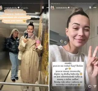 Sandra Kubicka trafiła do szpitala