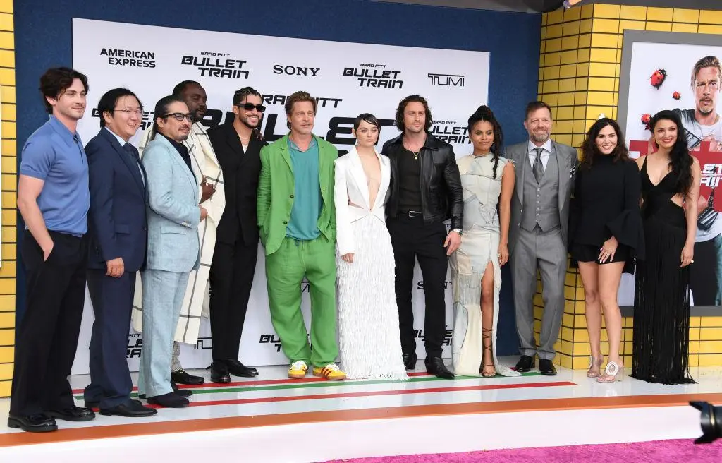 Gwiazdy na premierze filmu "Bullet Train"
