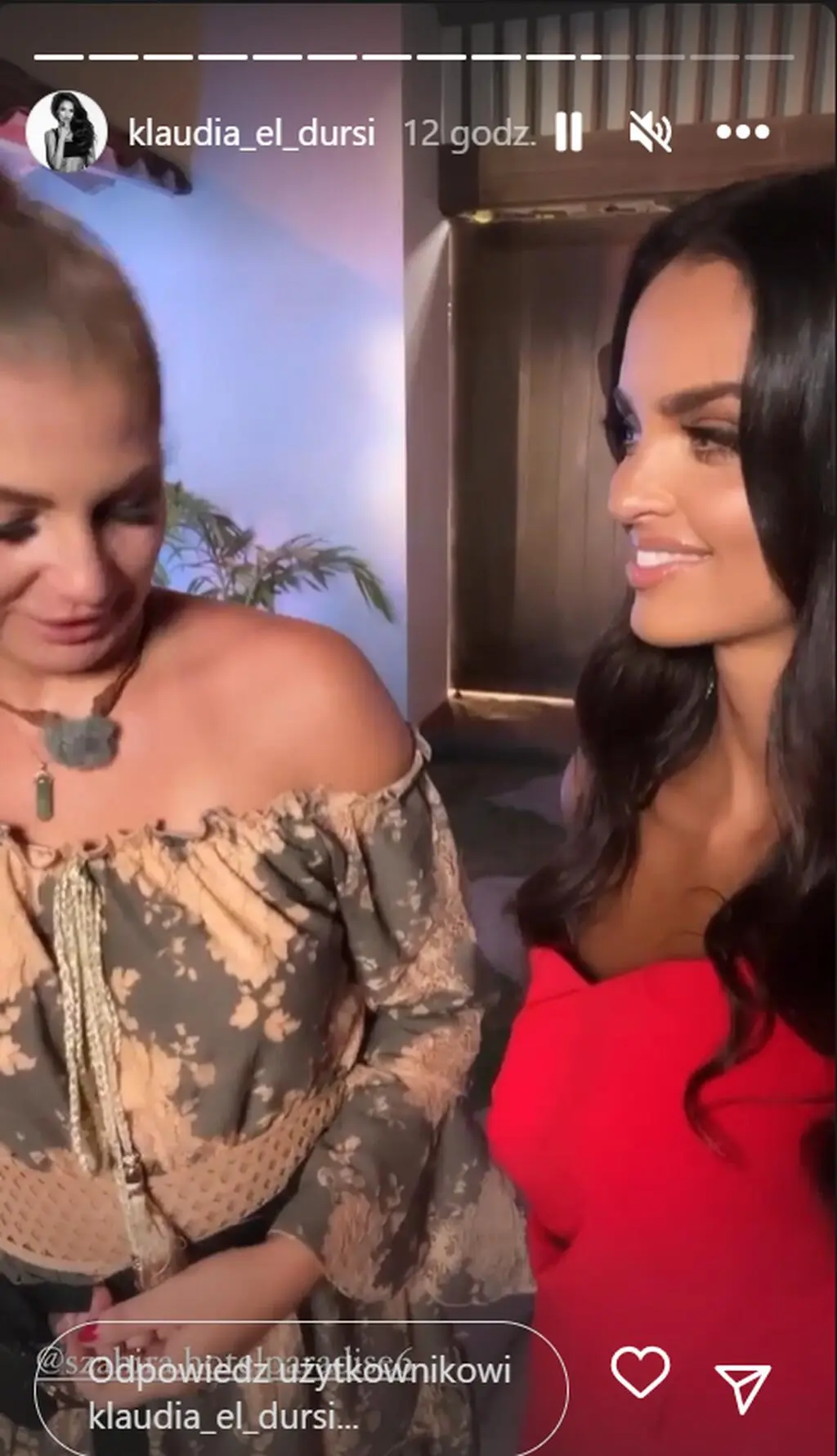 Klaudia El Dursi komentuje odejście Szahiry