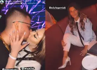 Edyta Górniak na imprezie urodzinowej Allana Krupy