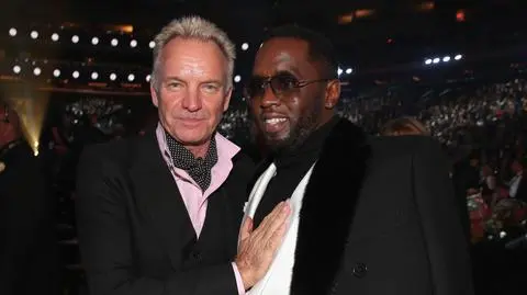 P. Diddy i Sting podczas Grammy Awards
